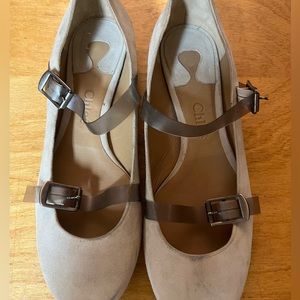 Chloe suede flats size 37.5